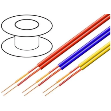 C118-YELLOW; Wire: microphone cable; 2x0,14mm2; ye