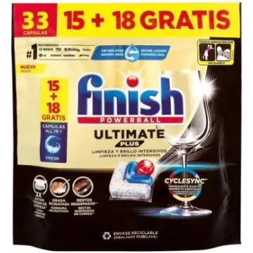 CALGONIT/FINISH All-in-one 33gab Ultimate Plus tab