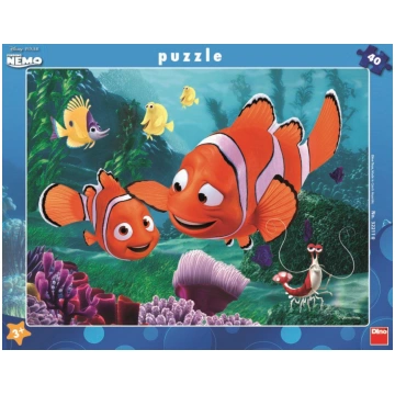 Dino Puzzle 40 Rāmīšu Nemo (214372)