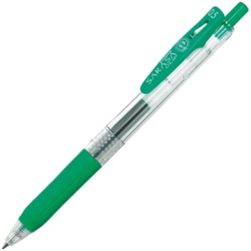 Gela pildspalva ZEBRA SARASA Clip Eco 0.5mm zaļa 2