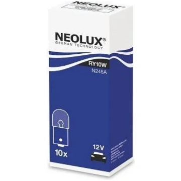 Kvēlspuldze NEOLUX N245A, RY10W 12V 10W BAU15s Aut