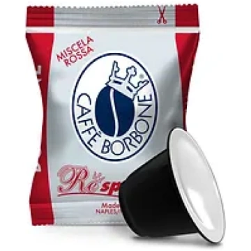 Capsule Caffè Borbone Respresso Miscela Rossa comp