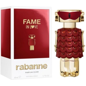 Parfīms Rabanne Fame In Love Elixir Augļu Ziedu Si