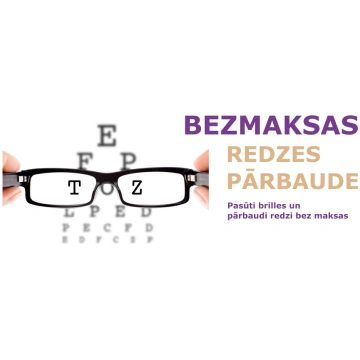 Bezmaksas redzes pārbaude