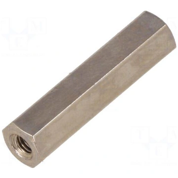 Screwed spacer sleeve | Int.thread: M3 | 25mm | he