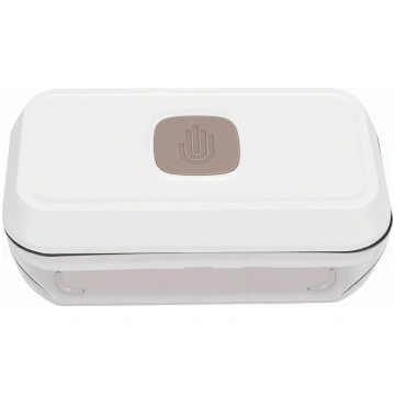 Ice Cube Tray with Lid Bin Scoop Stackable Storage