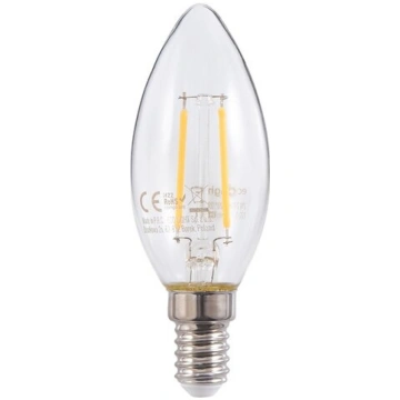 LED spuldze Eco-Light Filament, E14, 2700K, 1 gab.