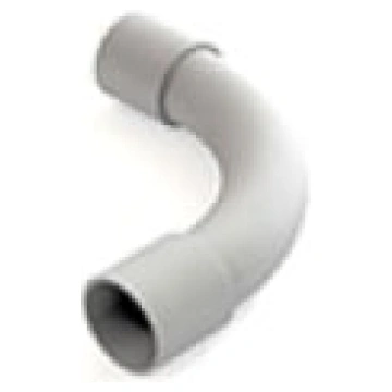 Stūra savienotājs 32 mm pelēks (50) Minbud
