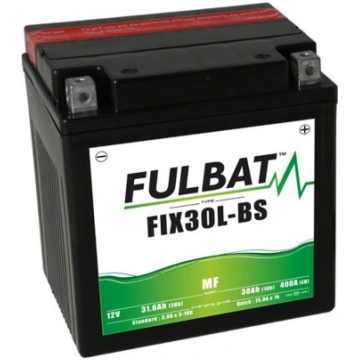 Slēgta tipa akumulators FULBAT FIX30L-BS (YIX30L-B