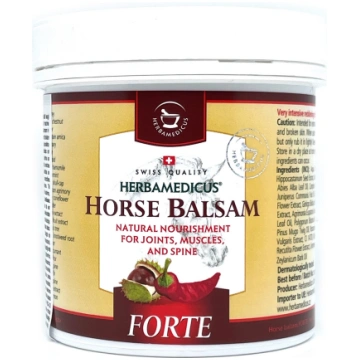 HERBAMEDICUS Šveices zirgu balzāms FORTE sildošais
