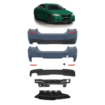 BMW 5 F10 Rear Bumper with Diffuser MTUNING BUMBM0