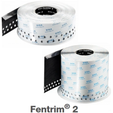 SIGA Fentrim 2 lente ar perforētu apmetuma zonu (ā