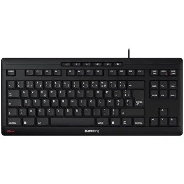 CHERRY Stream TKL tastatūra, vadu tastatūra bez ci