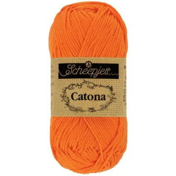 Catona /Scheepjes/ 50g #281 "Mandarīns"