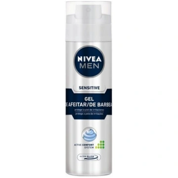 Skūšanās želeja Men Sensitive Nivea: Tilpums - 200