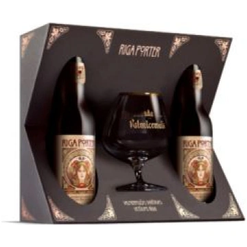 Valmiermuižas alus komplekts Rīgas Porteris+1 glāz