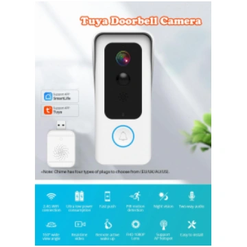 ElectroBase ® Battery Doorbell WiFi | Outdoor Came