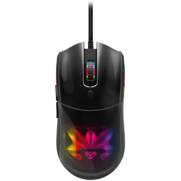Vadu spēļu pele Yenkee PRISMA YMS 3010, melna krās