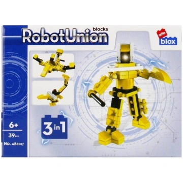 Alleblox Klucīši Celtniecības Robots 39 Gab Allebl