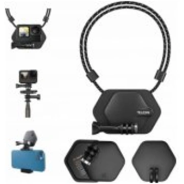 Telesin 4in1 Set Neck Mount Magnet Quick Release f