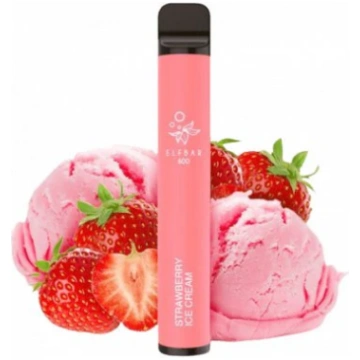 Elf Bar 600 Puff Vape Monouso - Strawberry Ice Cre