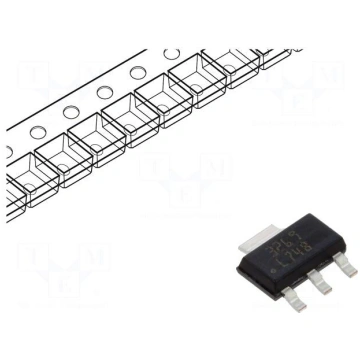 IC: voltage regulator | LDO,fixed | 12V | 0.5A | S