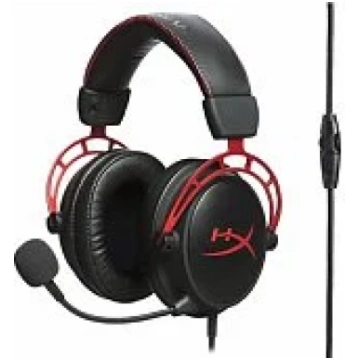 HyperX Cloud Alpha Black/ Red austiņas 4P5L1AM#ABB