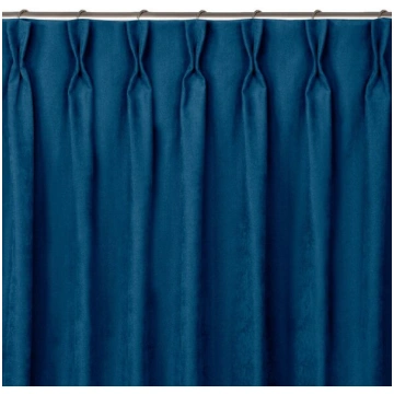 Aizkari 560x245 cm, Chenille Flex, indigo krāsa Ho