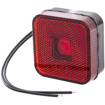 Kramp Gaismas marķieris LED, kvadrātveida, 12-24V,
