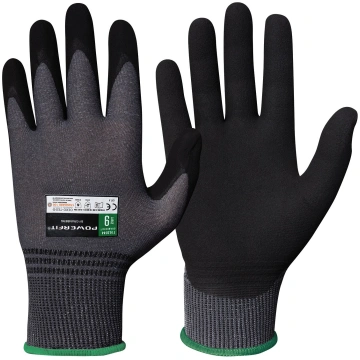Working gloves nitrile coated (XL size) POWERFIT