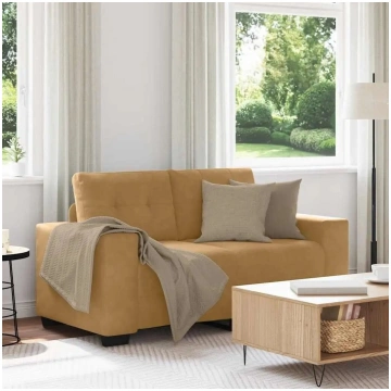 Divvietīgs dīvāns VidaXL modelis 4105117 brūns sam
