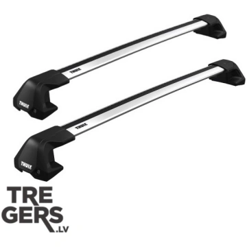 Thule Wingbar Edge Clamp Sudraba