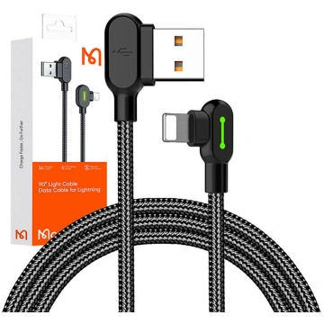 Mcdodo CA-4674 Angle USB Lightning Cable LED 0.5m 