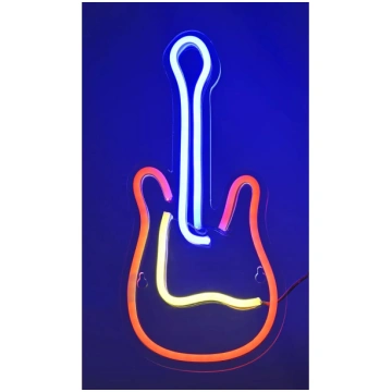 LED neona zīme ActiveJet AJE-NEON GUITAR daudzkrās