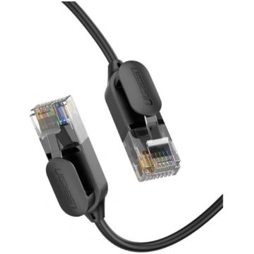 Network Cable UGREEN NW122, UTP, Cat6A, 1m, Black