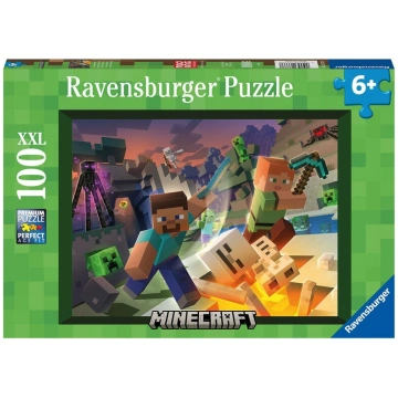 puzle ravensburger 100 gab minecraft monstri