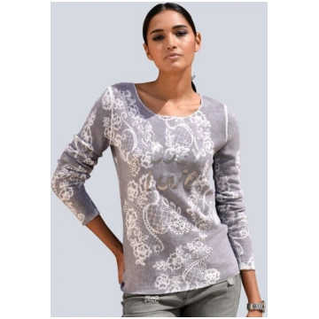 Kašmira džemperis sievietēm Alba Moda 807-1710, pe