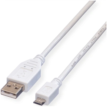 USB 2.0 kabelis A-microB, M/M tips, 3.0m, Value | 