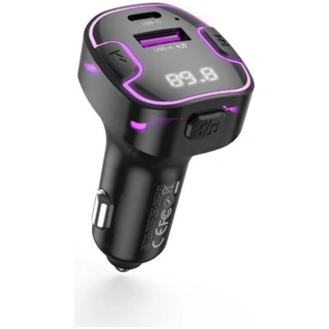 XO FM BCC12 Bluetooth FM Raidītājs MP3 Auto lādētā