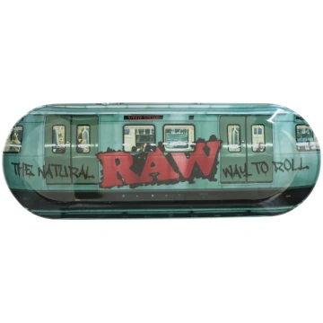 Vassoio in metallo - Skate deck graffiti Raw