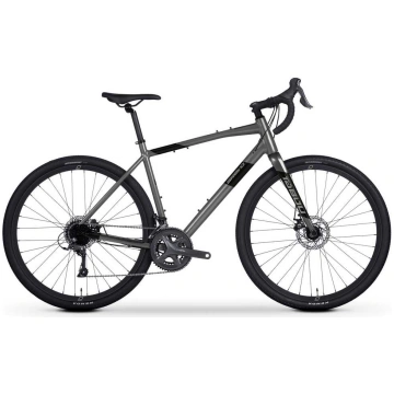 Dviratis Tabou Gravo 1.0 pilkas-juodas-M (Dydis: M