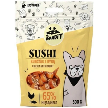 Mr. Bandit Sushi vista ar zivi suņiem, 500g