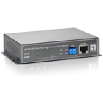 LevelOne 5-Port-Fast Ethernet-PoE-Switch 4 PoE-Out