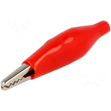 Crocodile clip | 60VDC | Grip capac: max.8mm | Ove