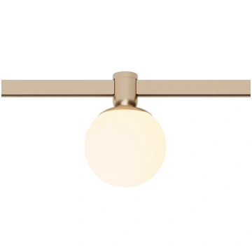 Z4055-5.OP.30.BR "GLOW" 5W OPAL BALL BRASS 48V for