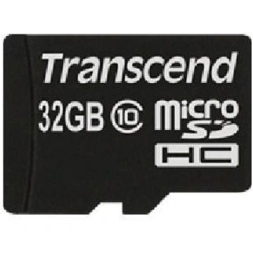 Transcend microSDXC/SDHC Class 10 32GB with Adapte