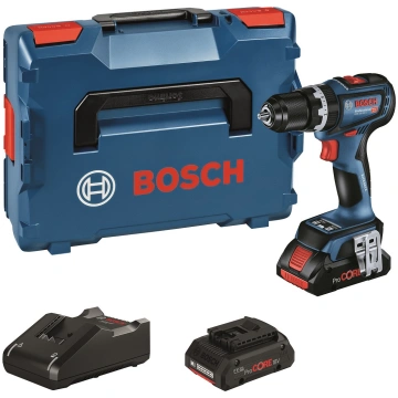 Bosch triecienurbjmašīna 64Nm GSB 18V-90 C (2x4.0A