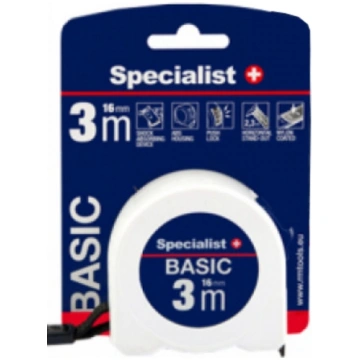 Mērlente Specialist+ Basic, 3m x 16mm