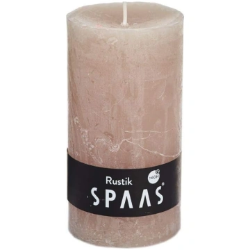 Spaas 8 rustikālas stabu sveces bez aromāta 70/130
