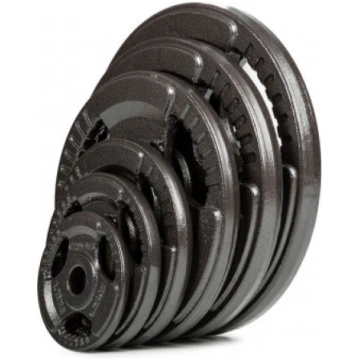 Čuguna svaru diski GYMSTICK 1,25-20kg